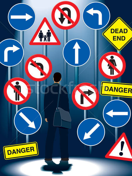 Life regulation signs Stock photo © Aiel