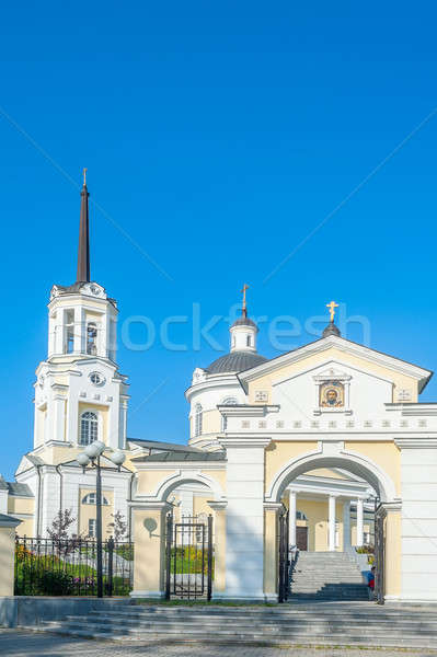 Temple of the Blessed Virgin Assumption. Russia Stock photo © Aikon