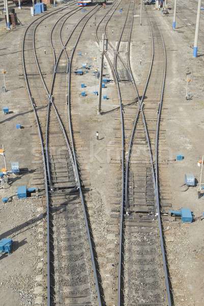 Railway node Stock photo © Aikon