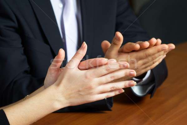 Office applause Stock photo © Aikon