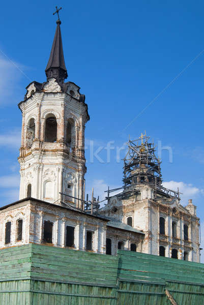 Stock photo: Old church in Tobolsk. Russia