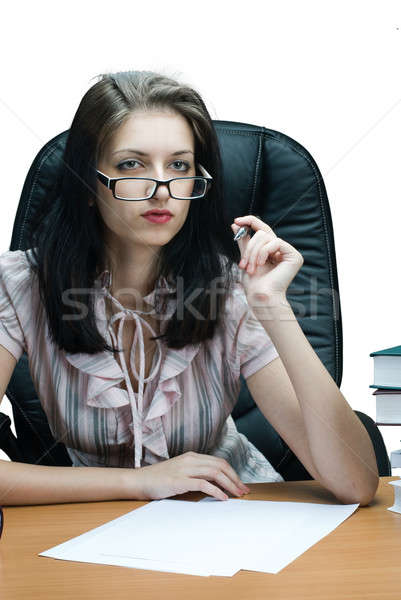 Lady-boss Stock photo © Aikon