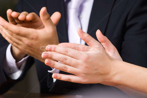 Office applause Stock photo © Aikon