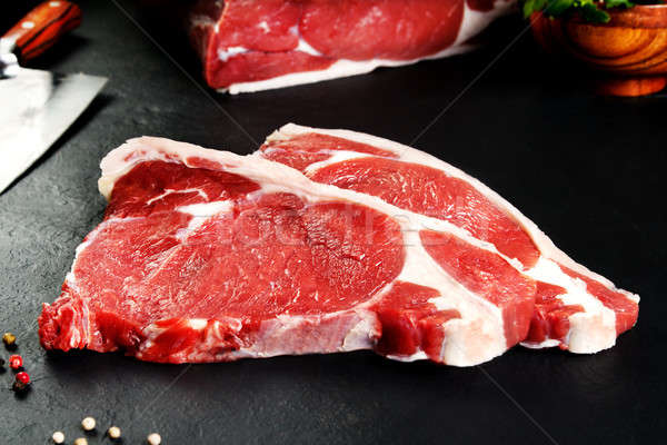 Fresco carne carne grelhada churrasco grelhado Foto stock © Ainat