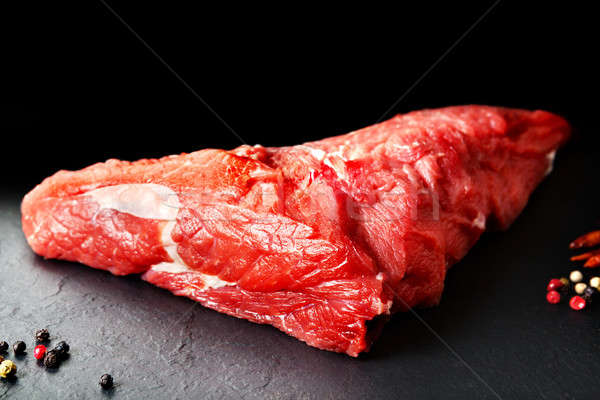 Frischen Fleisch Still-Leben rot Steak Stock foto © Ainat