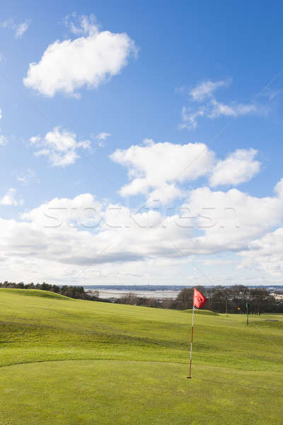 Golf pavillon vert arbre soleil [[stock_photo]] © Aitormmfoto