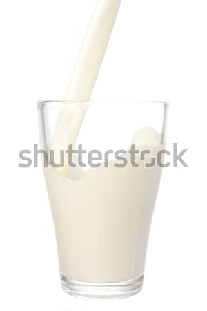 Pouring a Milk Glass Stock photo © Aitormmfoto