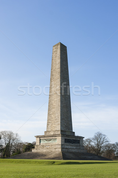 Stock photo: Wellington monument in Phoenix park. Dublin