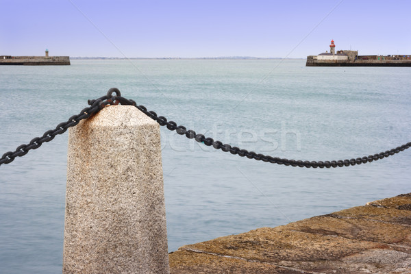 Marines paysage promenade port mer été [[stock_photo]] © Aitormmfoto