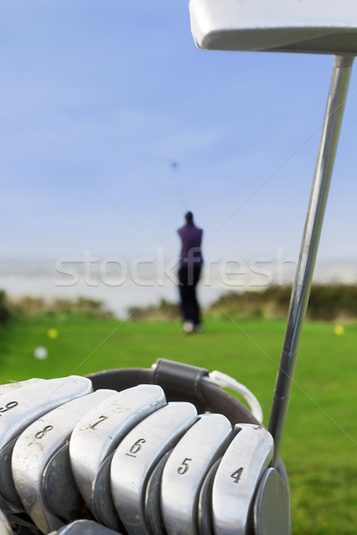 Golf Swing Stock photo © Aitormmfoto