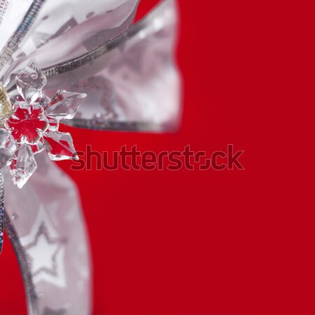 íj fehér piros dekoráció Stock fotó © ajfilgud