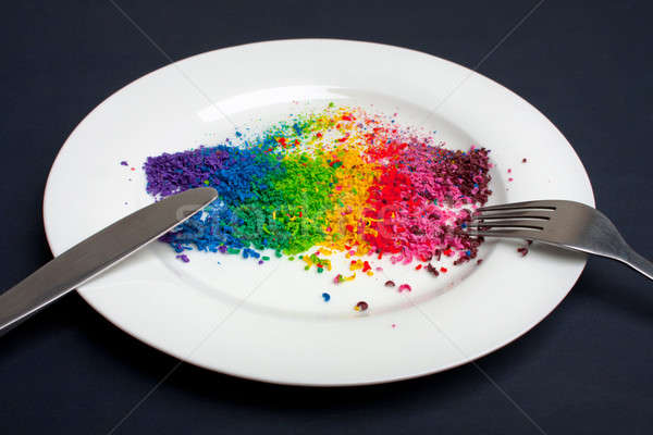 Diversity of food concept Stock photo © ajfilgud