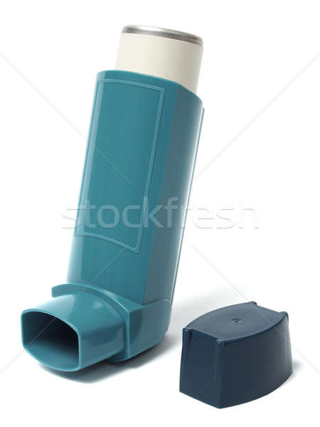 Asztma izolált fehér gyógyszer drog betegség Stock fotó © ajt