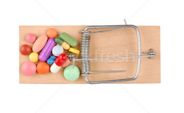 Mousetrap and Pills Stock photo © ajt