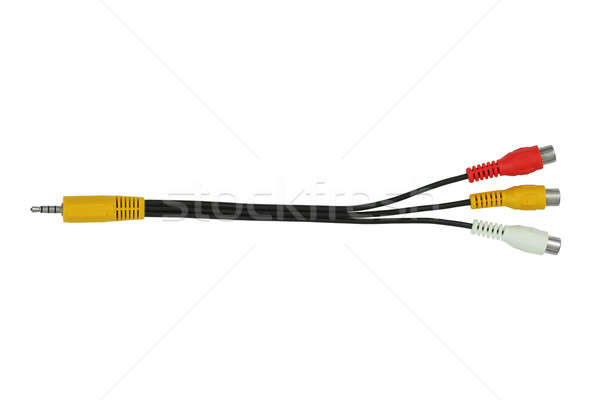 Audio video cable Stock photo © ajt