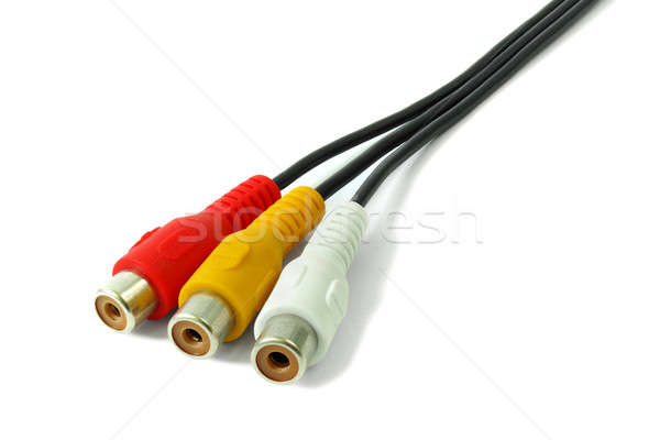 Audio video cable Stock photo © ajt