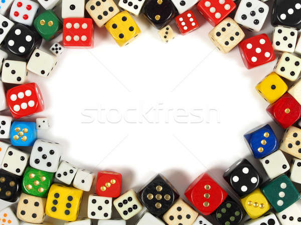 Dice with copy space Stock photo © ajt