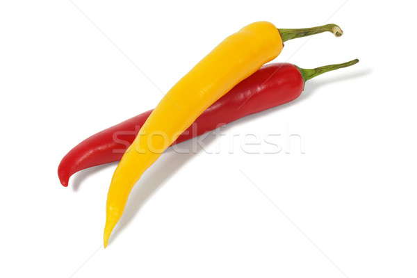 Yellow and red pepper Stock photo © ajt
