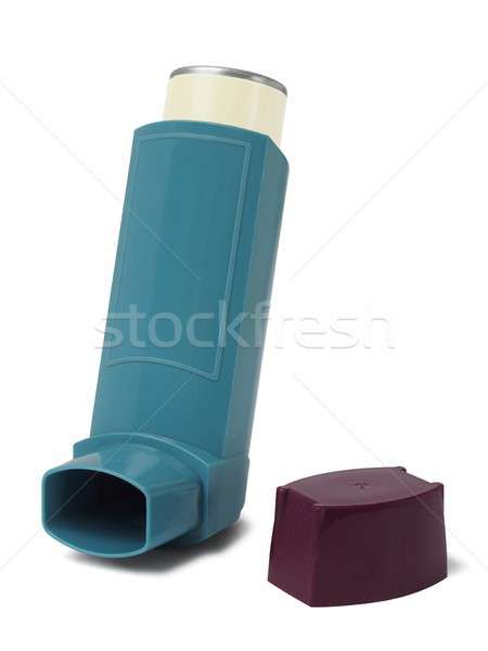 Asztma fehér izolált orvosi spray drog Stock fotó © ajt