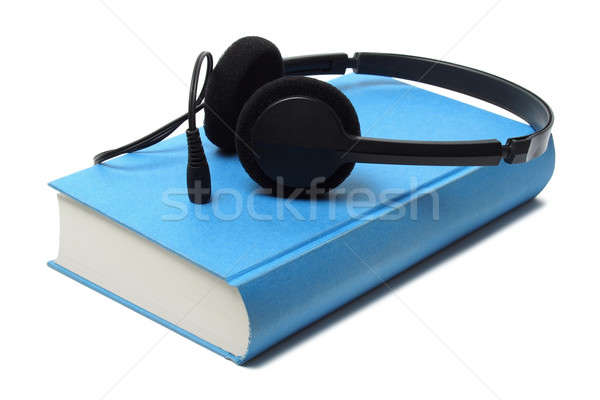 Audiobook and Headphones Stock photo © ajt