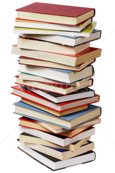 Books on white Stock photo © ajt