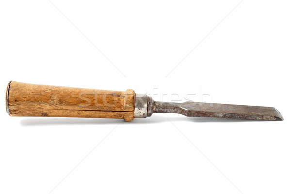 Old rusty chisel Stock photo © ajt
