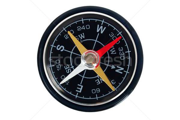 Compass on white Stock photo © ajt