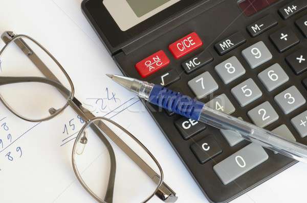 Calculations Stock photo © ajt