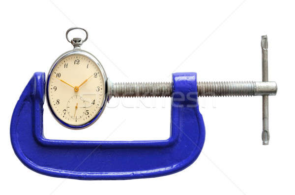 Tempo bolso relógio Foto stock © ajt
