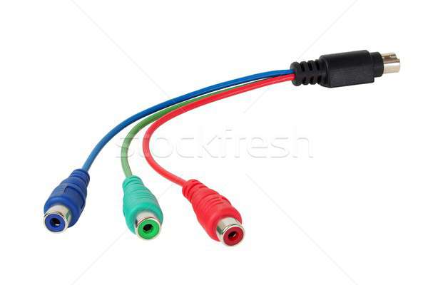 RGB video cable Stock photo © ajt