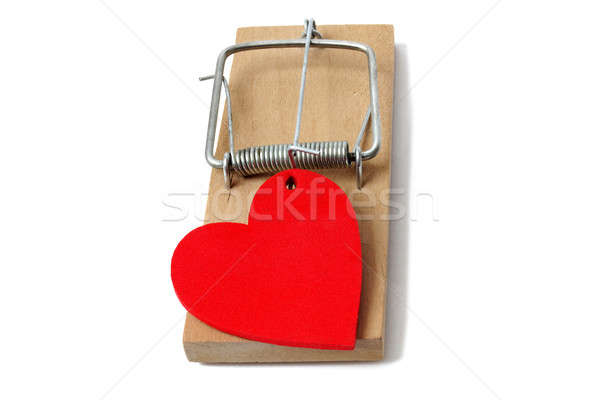 Mousetrap with heart Stock photo © ajt