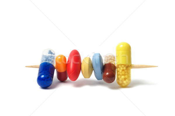 Pills on a Toothpick Stock photo © ajt