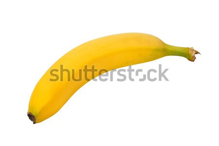 Zdjęcia stock: Bananów · biały · świeże · żółty · odizolowany · diety