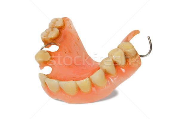 Alten benutzt Zähne Zahnarzt Gesundheitswesen Stock foto © ajt