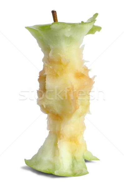 Manzana núcleo aislado alimentos verde Foto stock © ajt