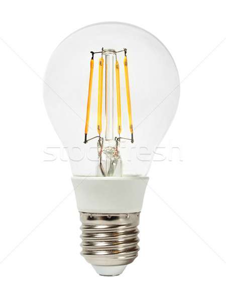 LED bulb on white Stock photo © ajt