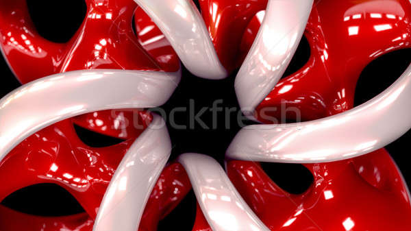 Oneindig torus juweel 3D detail illustratie Stockfoto © akaprinay