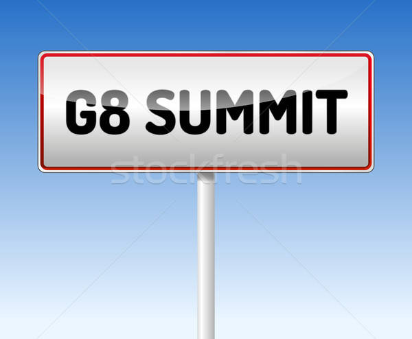 G8 Summit Stock photo © akaprinay