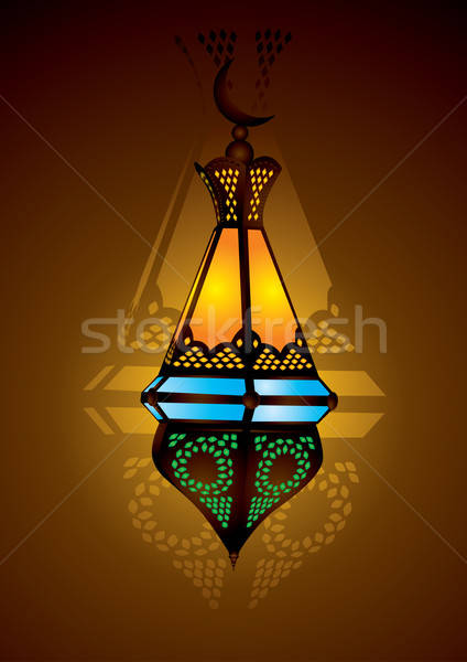 arabic lamp eid Stock photo © Akhilesh