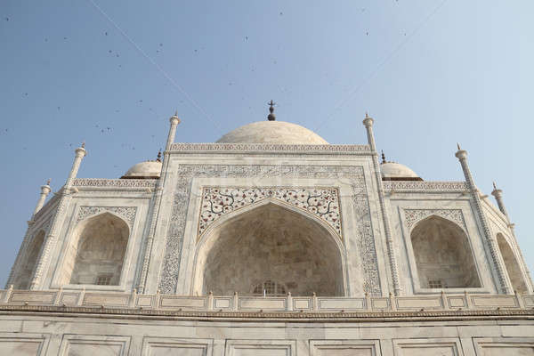 Taj Mahal Exterior Building, Agra, Uttar Pradesh, India Stock photo © Akhilesh