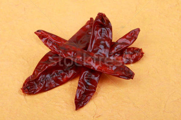 [[stock_photo]]: Indian · rouge · sécher · couleur · poivre · légumes