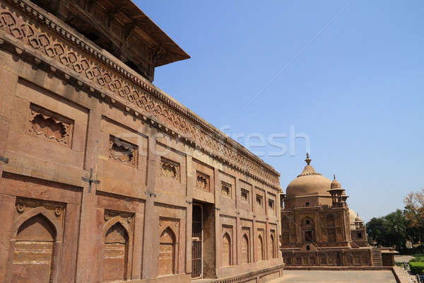 Historyczny Indie budowy ogród kultury struktury Zdjęcia stock © Akhilesh