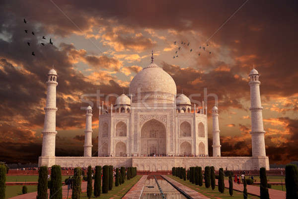 Beautiful Taj Mahal Architecture, India, Agra, Uttar Pradesh Stock photo © Akhilesh