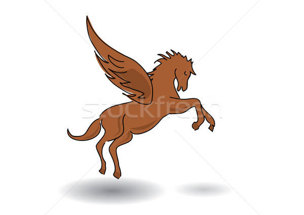 pegasus - horse with wings Stock photo © Akhilesh