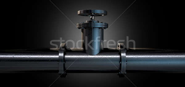 Metal Shutoff Valve Stock photo © albund