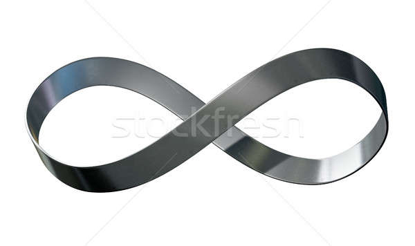 Infinity Symbol Metal Ribbon  Stock photo © albund