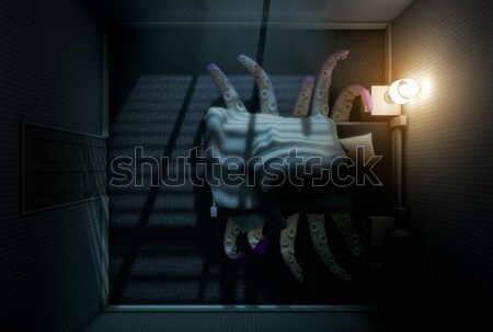 The Monster Under The bed Stock photo © albund
