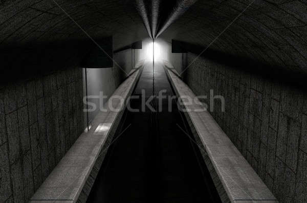Underground Sewer Stock photo © albund