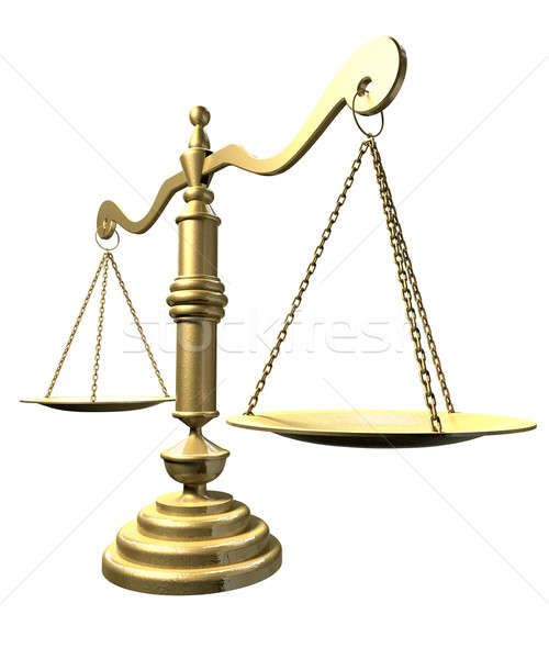 Scales Of Justice Perspective Stock photo © albund