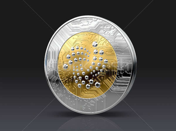 Cryptocurrency Physical Coin Stock photo © albund
